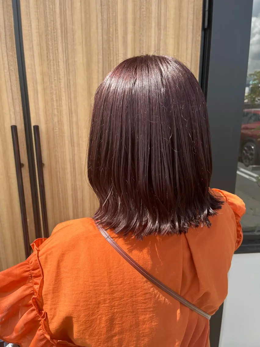 カラー カット ヘアカラー 福島 果音のヘアスタイル