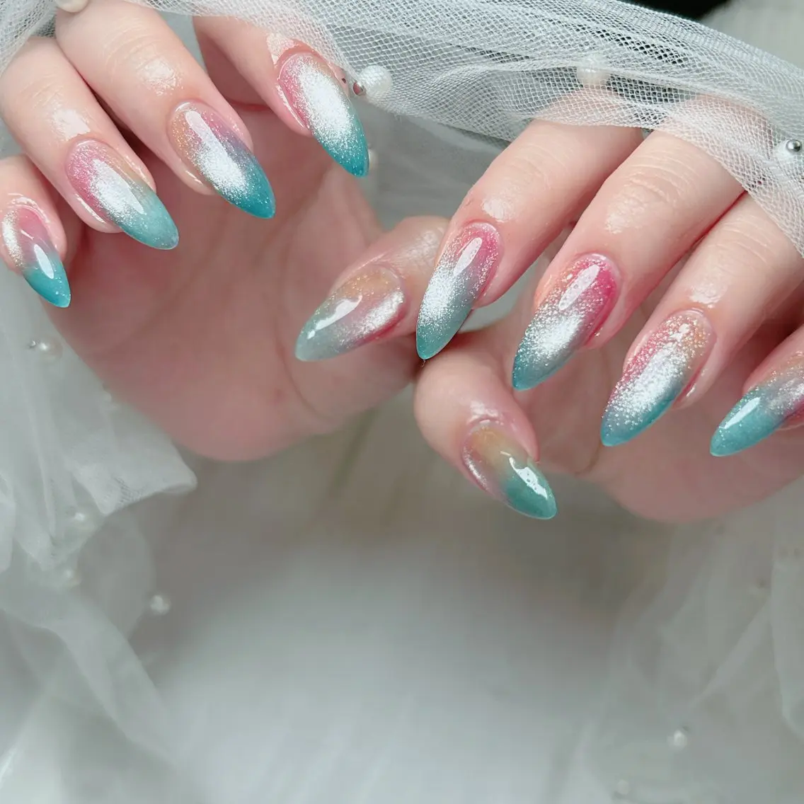 ネイル ジェルネイル 韓国ネイル ニュアンスネイル シンプルネイル ワンホンネイル ハンドネイル Cute Tips nailのネイルデザイン