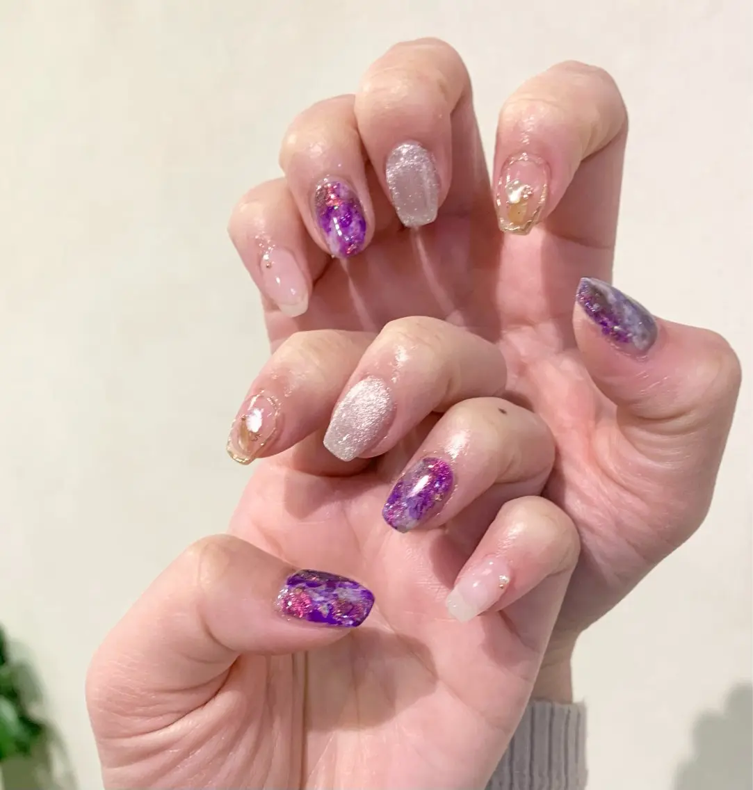 ネイル ハンドネイル ecrin 💎 mayuのネイルデザイン