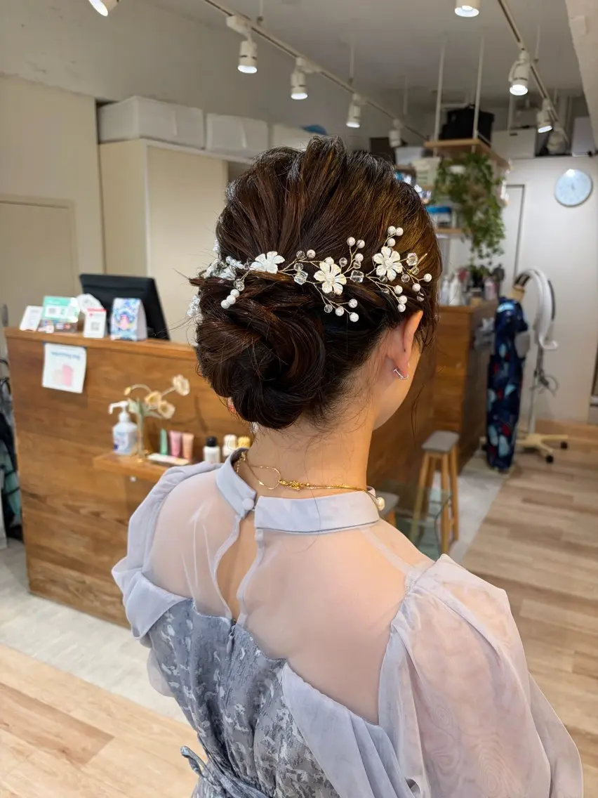 ヘアアレンジ ヘアセット ネイル/パーマ/ メンズ/ココミ🧚のネイルデザイン
