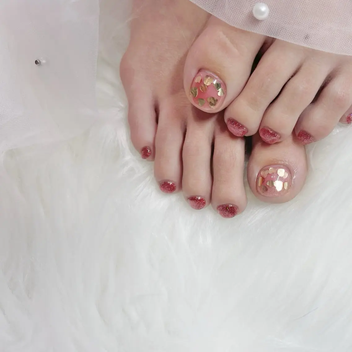 ネイル フットネイル nail salon FLUFFYのネイルデザイン