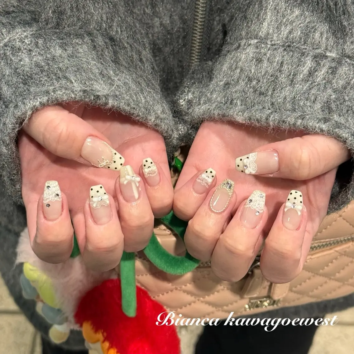 ネイル ハンドネイル Bianca川越西口 NAKANOのネイルデザイン