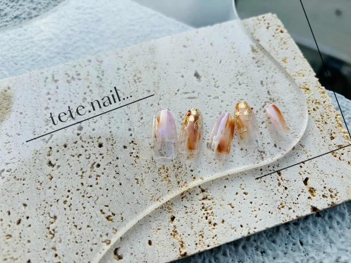ネイル ハンドネイル tete. nailのネイルデザイン