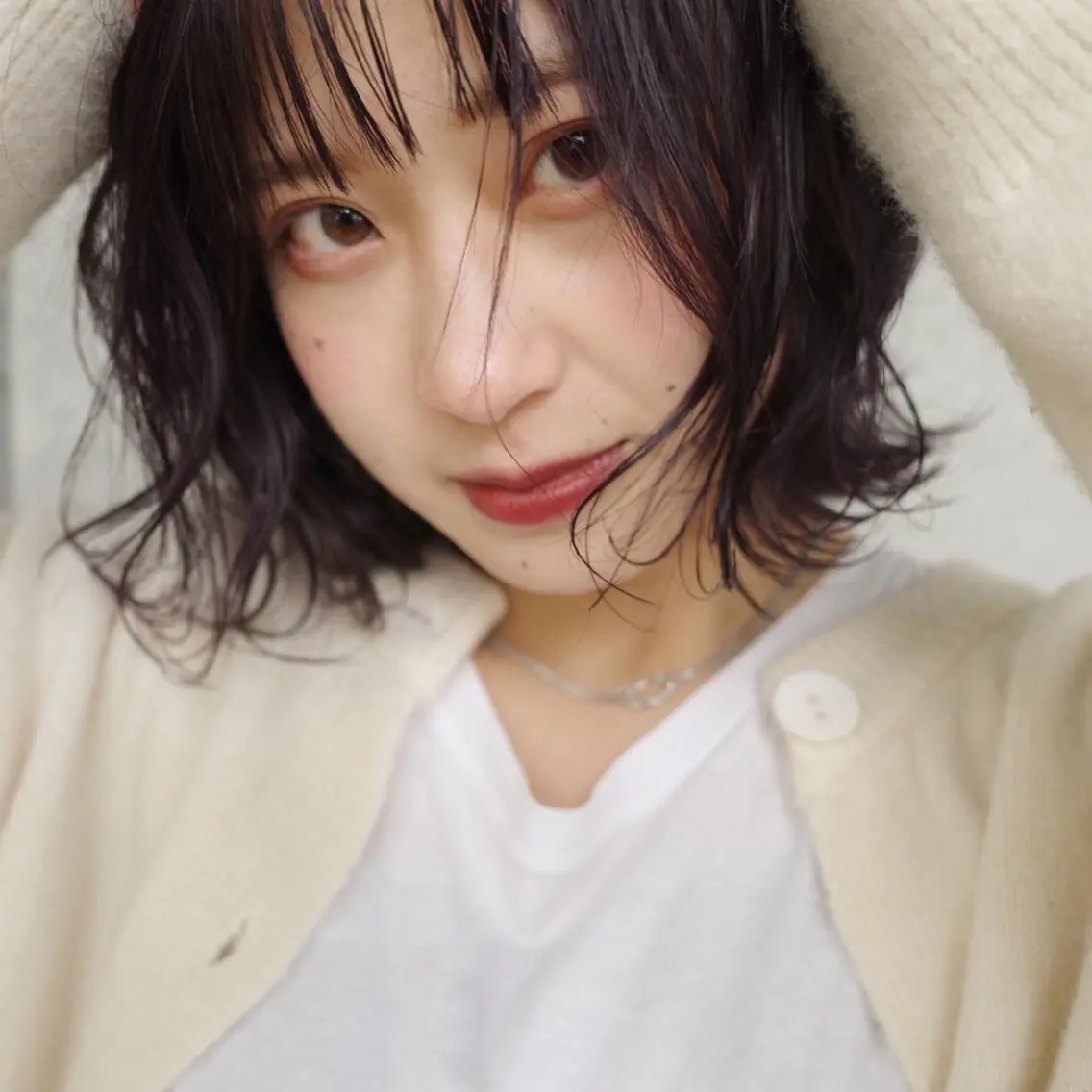 ショート カラー 透明感カラー ふくだ りさ【ciAo!】のヘアスタイル