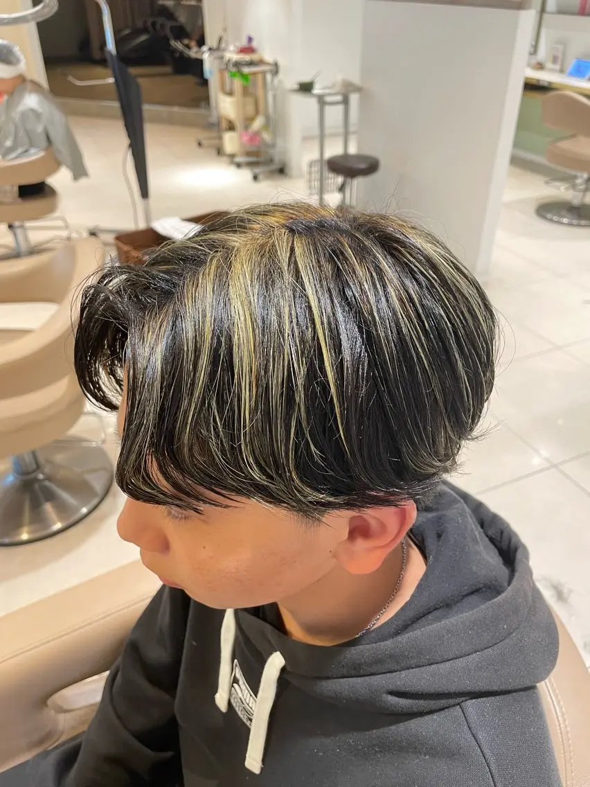 カラー メンズ Men’s特化👑 鈴木大翔のヘアスタイル