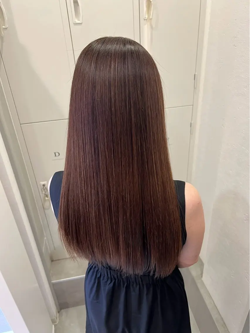 ロング tre.甲子園口店/ レイヤーカットのヘアスタイル