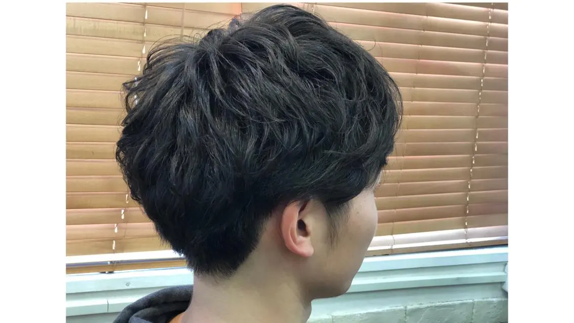 パーマ メンズ 増山 大起のヘアスタイル