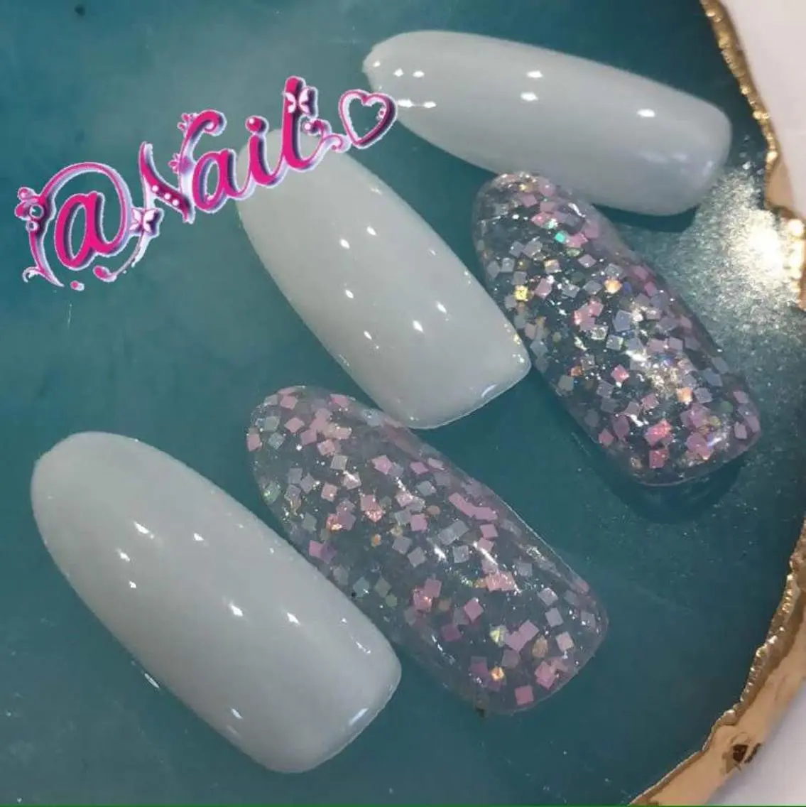 ネイル ネイルチップ 小尾 栞のネイルデザイン