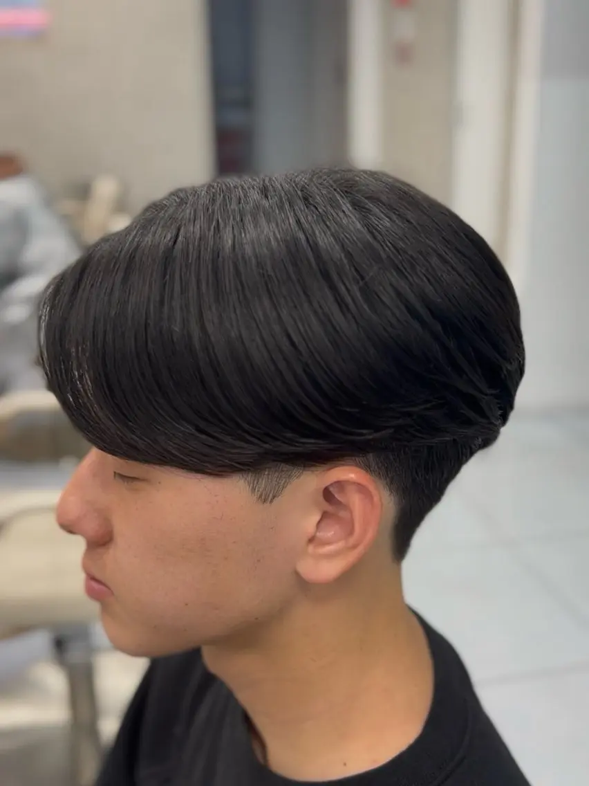ショート パーマ メンズ くせ毛 入学式 卒業式のヘアスタイル 縮毛矯正 縮毛矯正 🔮メンズ縮毛矯正 メンズパーマ💎竹永のヘアスタイル