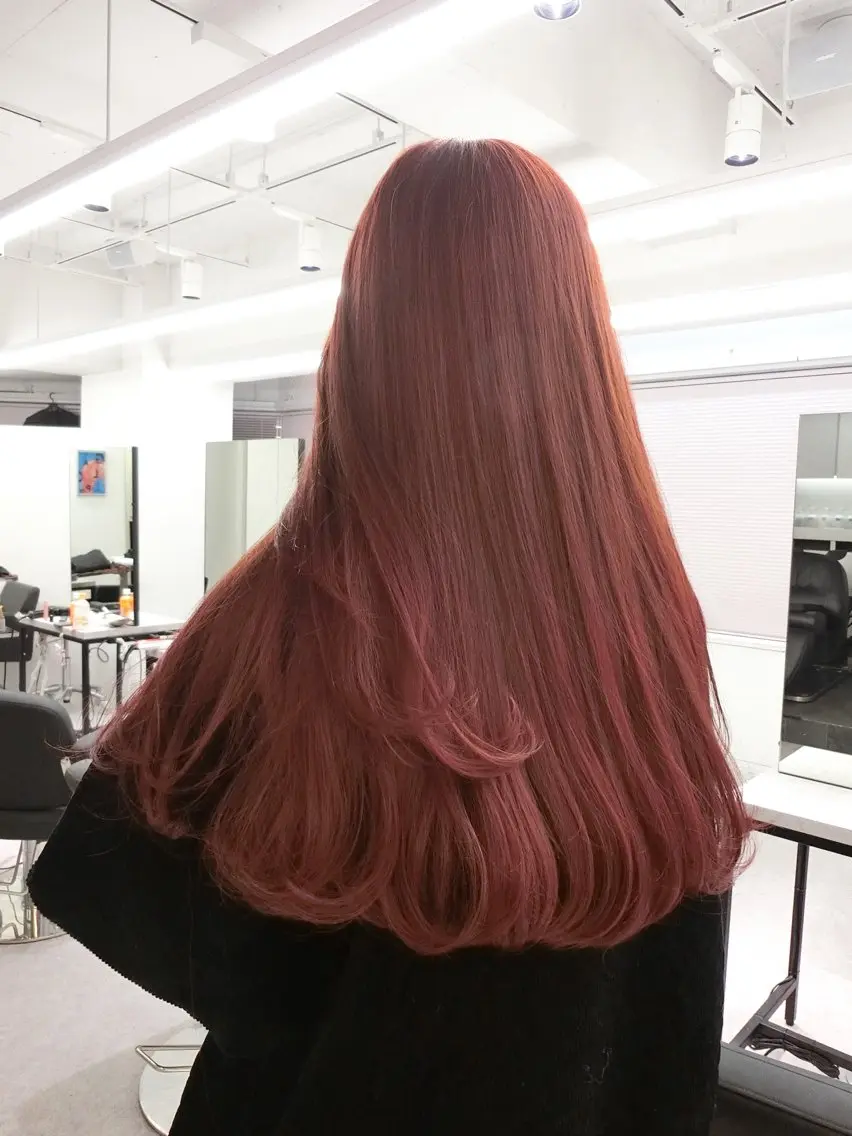 ロング カラー 💍モテる艶髪 透明感カラー💖のヘアスタイル