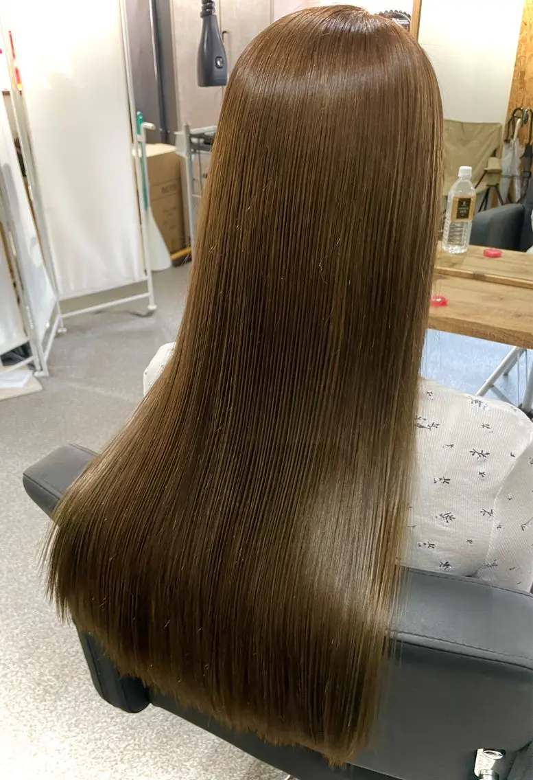 ロング カラー ロング 縮毛矯正 カット ヘアカラー 🐺渡邉 和弘🐺のヘアスタイル