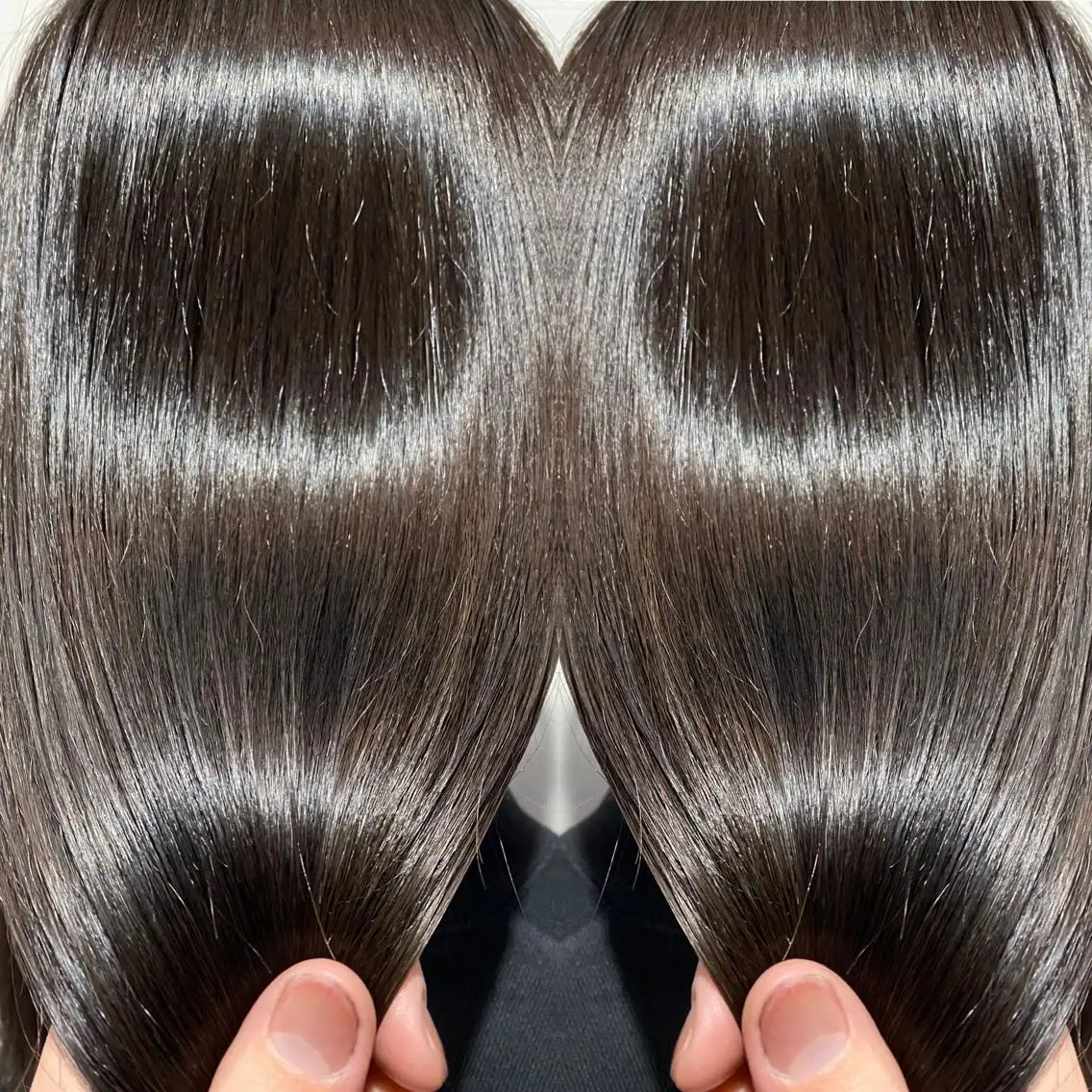 セミロング カラー パーマ ヘアアレンジ アッシュ バレイヤージュ ベージュカラー ブリーチ 透明感カラー 👑指名率No.1 👑坂口飛翔のヘアスタイル