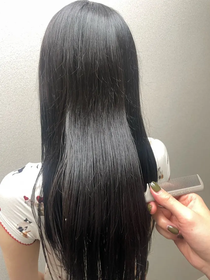 ロング トリートメント トリートメント ニュアンスカラー/ 🫧レミ(坊主)のヘアスタイル