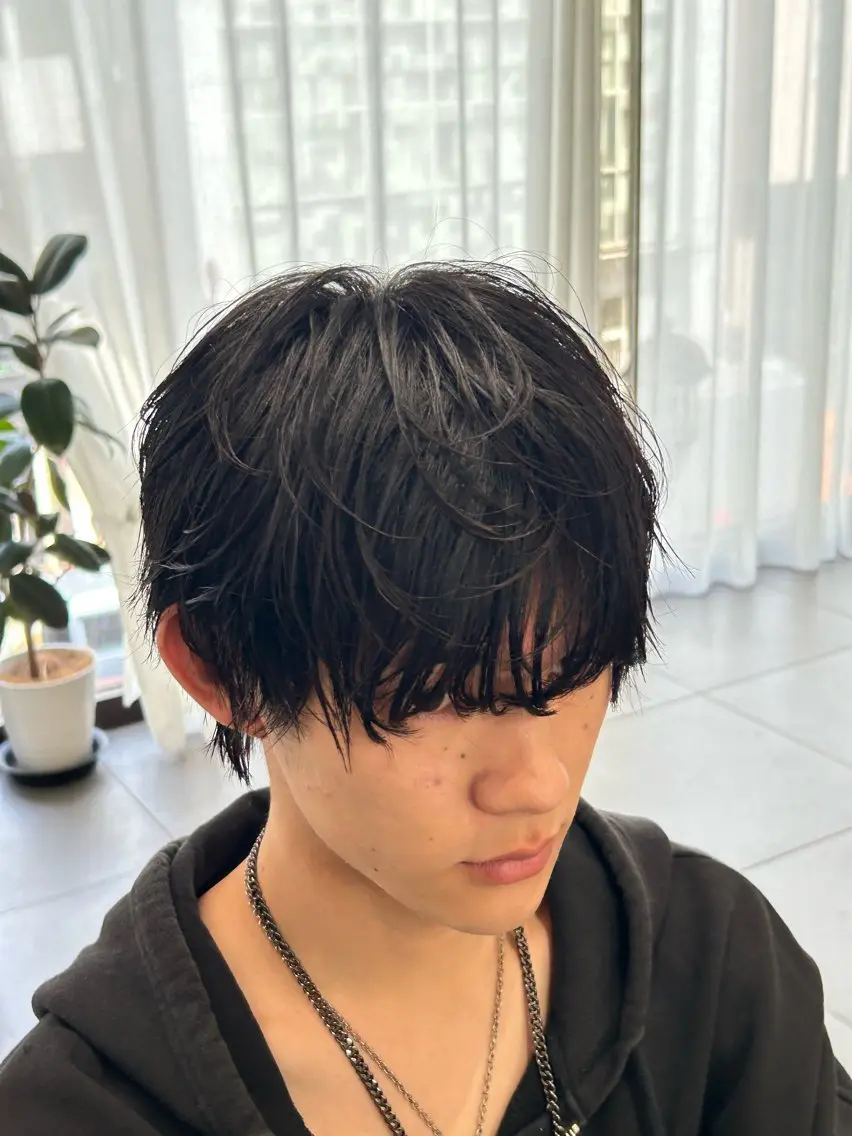 ショート パーマ メンズ パーマ 立川メンズパーマ職人 店長/小泉文人のヘアスタイル