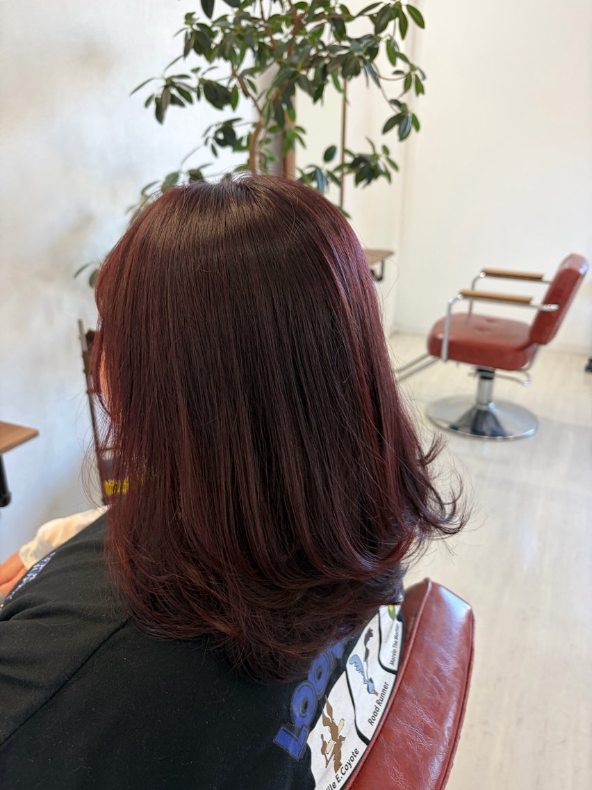 ミディアム レイヤーカット NANA /カットモデル募集中のヘアスタイル