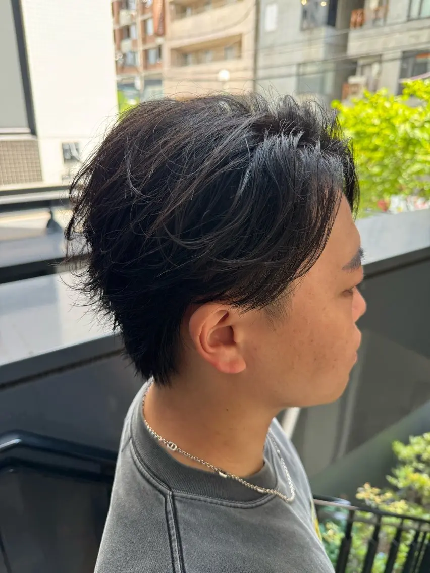 メンズ カット パーマ ハル/メンズ特化✨ unreve副店長のヘアスタイル