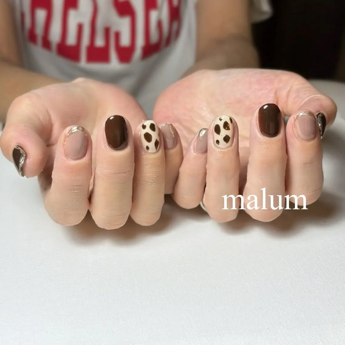 ネイル ハンドネイル malum nailのネイルデザイン
