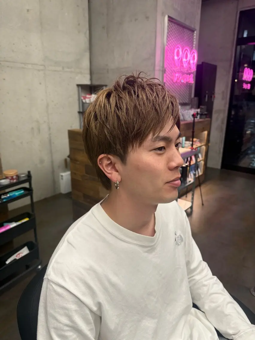 メンズ 刈り上げ 長谷川 陽大のヘアスタイル