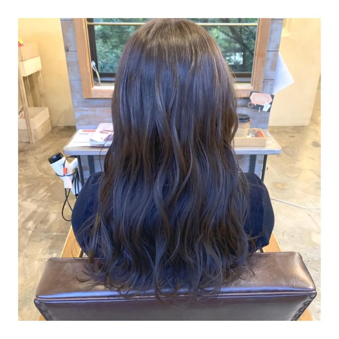 ロング カラー ヘアアレンジ カット ヘアカラー トリートメント 🌻あいり merci.🌻のヘアスタイル
