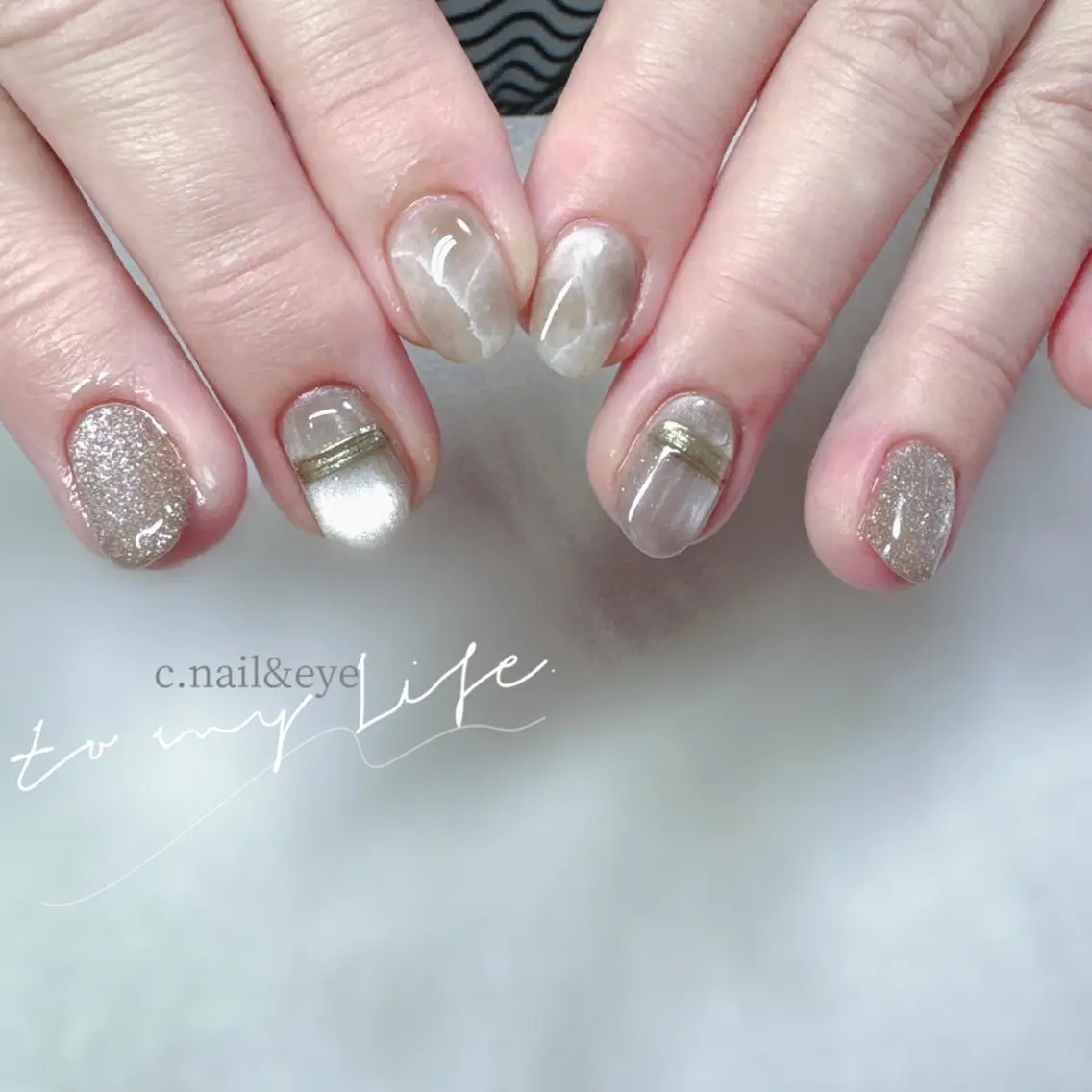 ネイル ハンドネイル C.Nail &Eyeのネイルデザイン