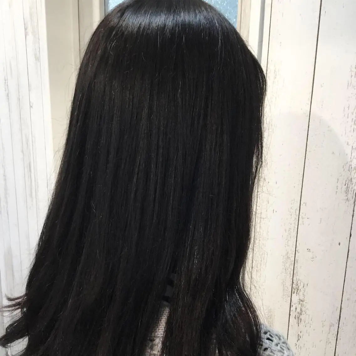 ロング カラー パーマ 金崎 新吾のヘアスタイル