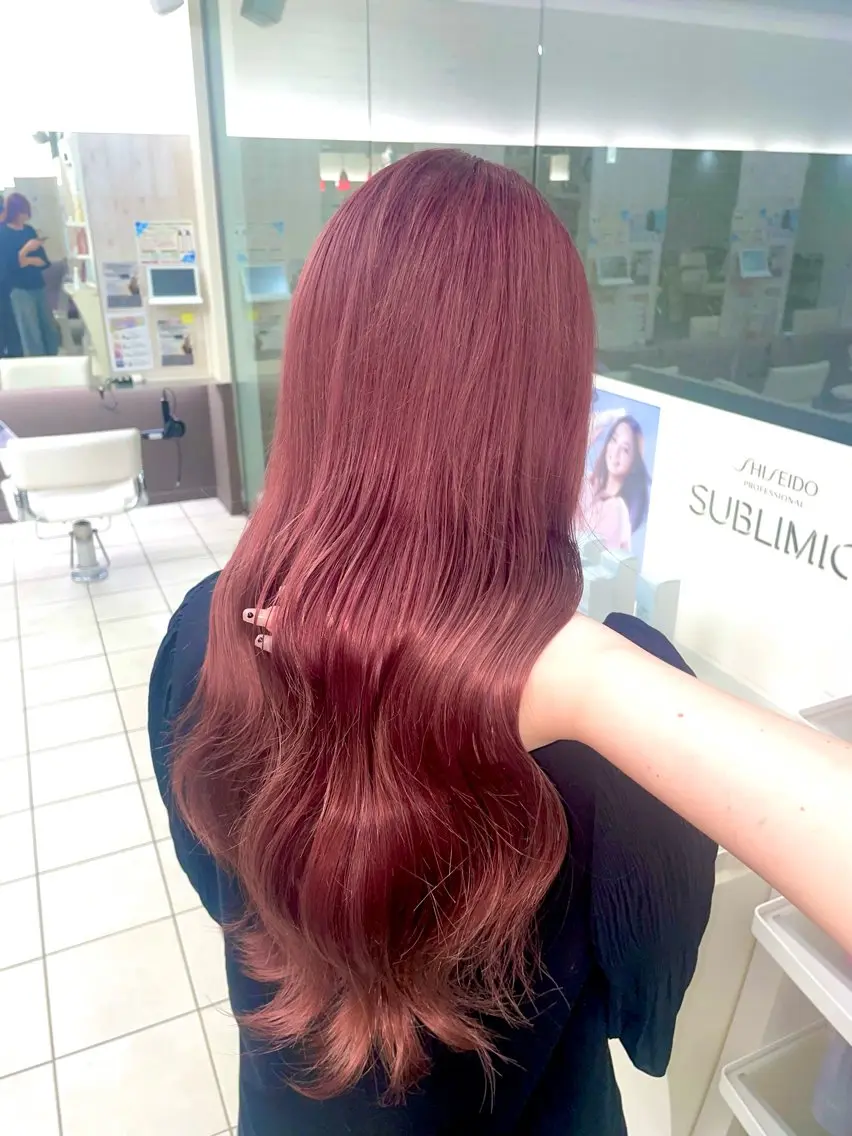 ロング ヘアカラー ダブルカラー/艶髪 🪽minoriのヘアスタイル