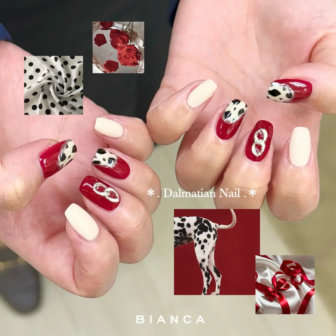 ネイル フラッシュネイル フレンチネイル ジェルネイル グラデーション マグネットネイル ハンドネイル Bianca大宮 Nail*森澤のネイルデザイン