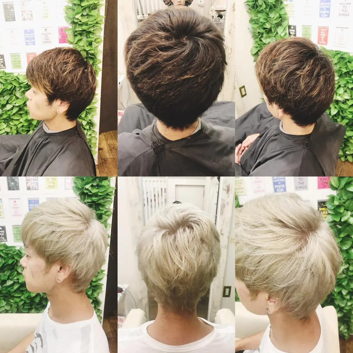 メンズ メンズブリーチ ヘアカラー 吉原 頌平のヘアスタイル