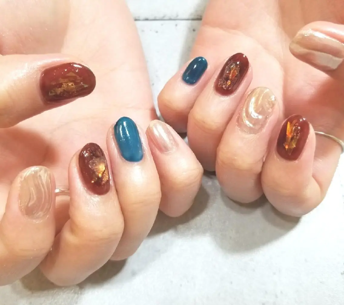 ネイル nijiiro🌈 サトウのネイルデザイン