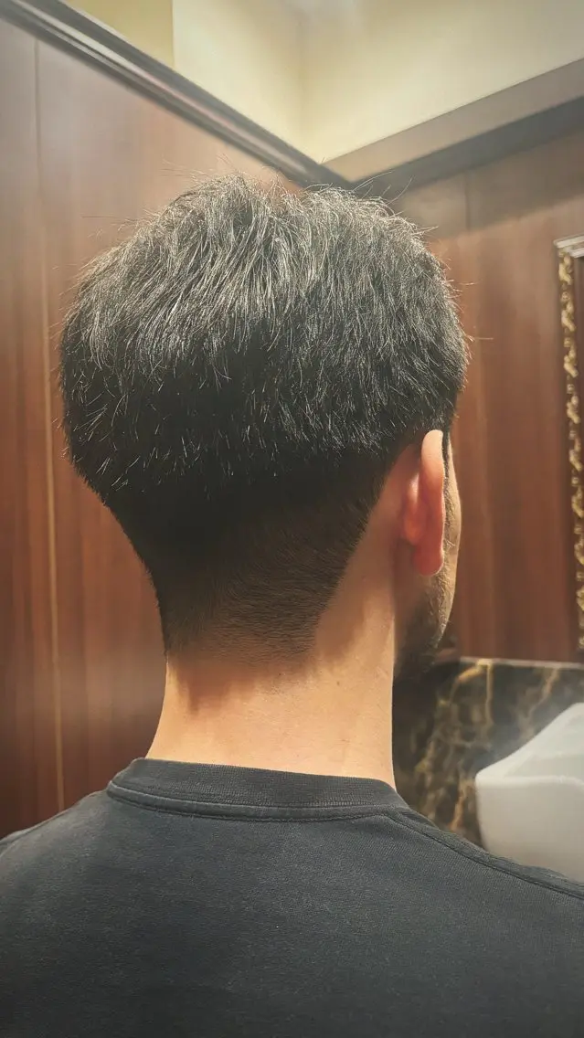 メンズカットモデルの写真