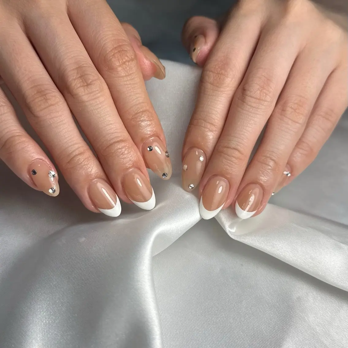 ネイル フレンチネイル nail salon 凪のネイルデザイン