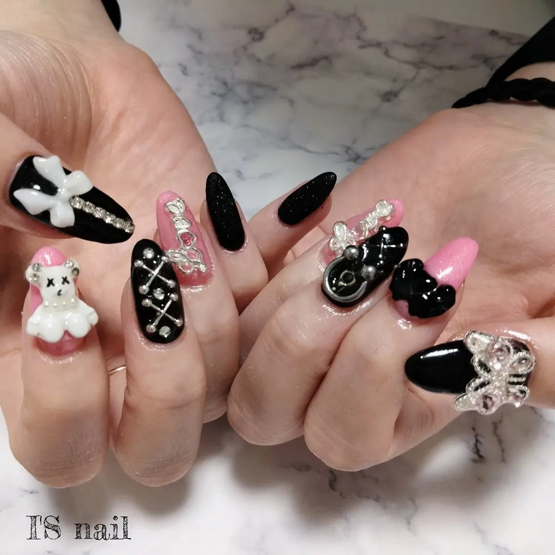 ネイル 持ち込み ハンドネイル I'S nail 佐野のネイルデザイン