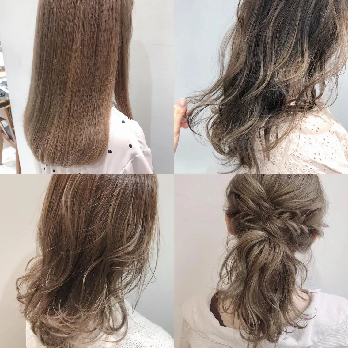 ロング カラー ブリーチ ハイライトカラー インナーカラー ハイライト 韓国ヘア🇰🇷 トヨキトキコのヘアスタイル