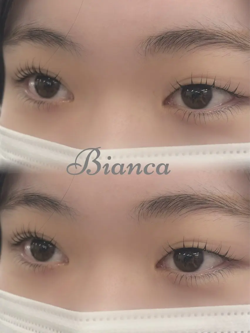 マツエク・マツパ マツパ BIANCA中野 ことはのマツエク・マツパデザイン