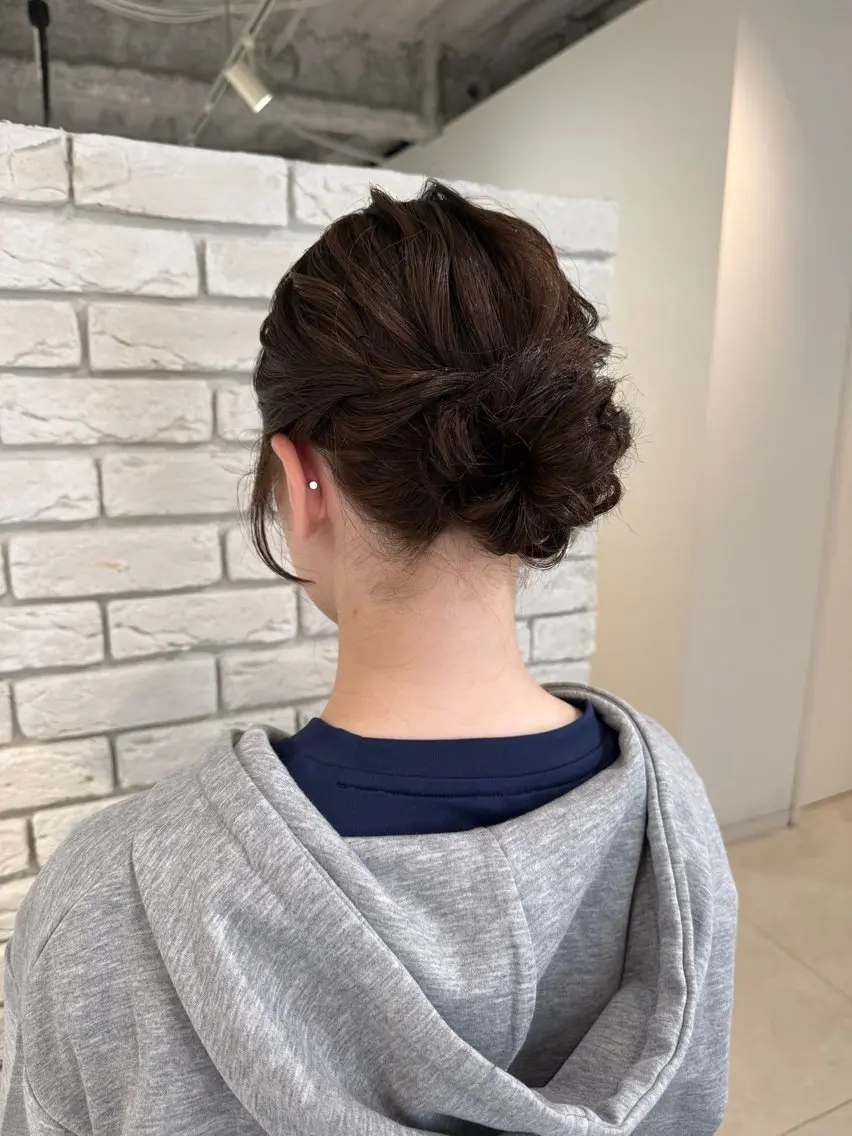 ミディアム ヘアセット MIREI / モデル様募集中🎀のヘアスタイル