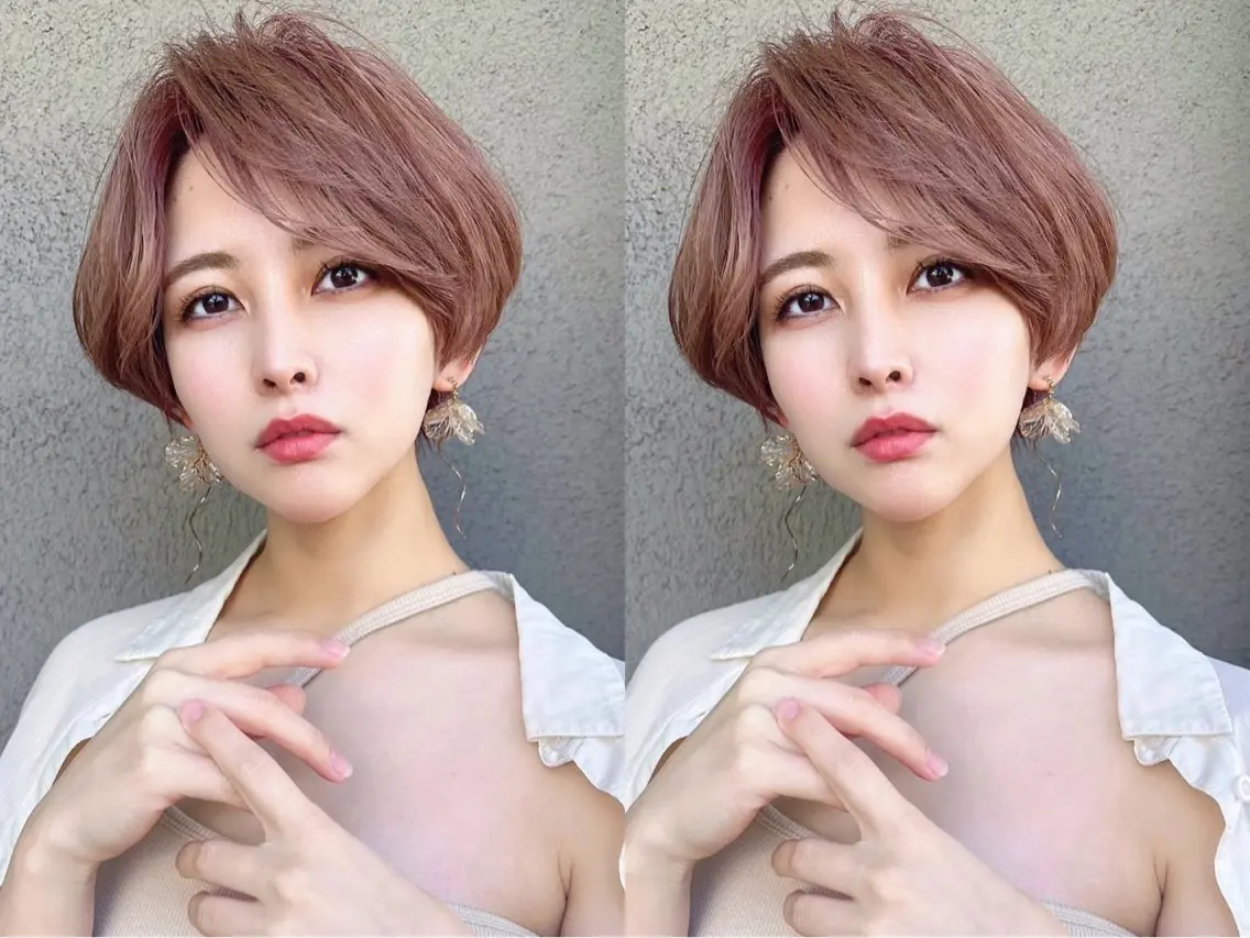 ショート カラー 浅井 寛十朗のヘアスタイル