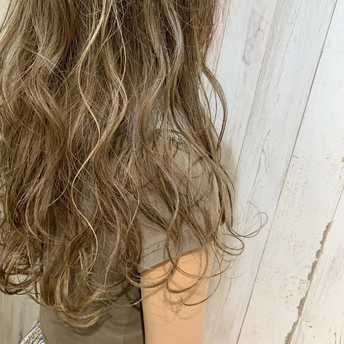 ロング カラー ヘアカラー 心斎橋韓国ボブ 好原良真のヘアスタイル
