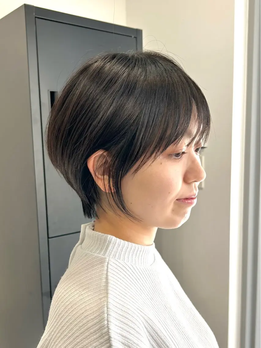 ショート ショートボブ ボブ ショートヘア 表参道【髪質改善】 宮嶋勇太のヘアスタイル