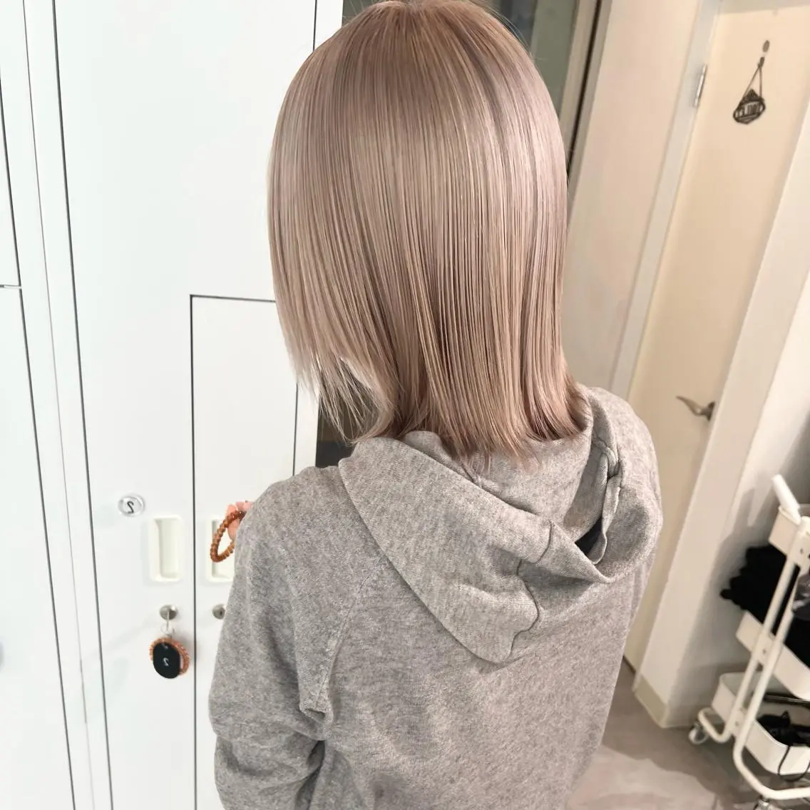 ミディアム ヘアカラー トリートメント piLLon・ keinaのヘアスタイル