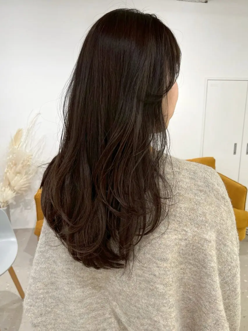 ロング レイヤーカット 池田 未瑠のヘアスタイル