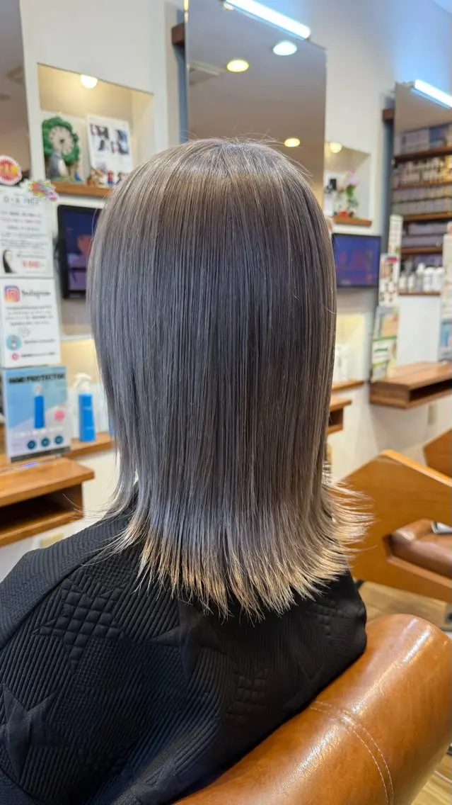 カラー ヘアカラー 心cocoro RISAのヘアスタイル