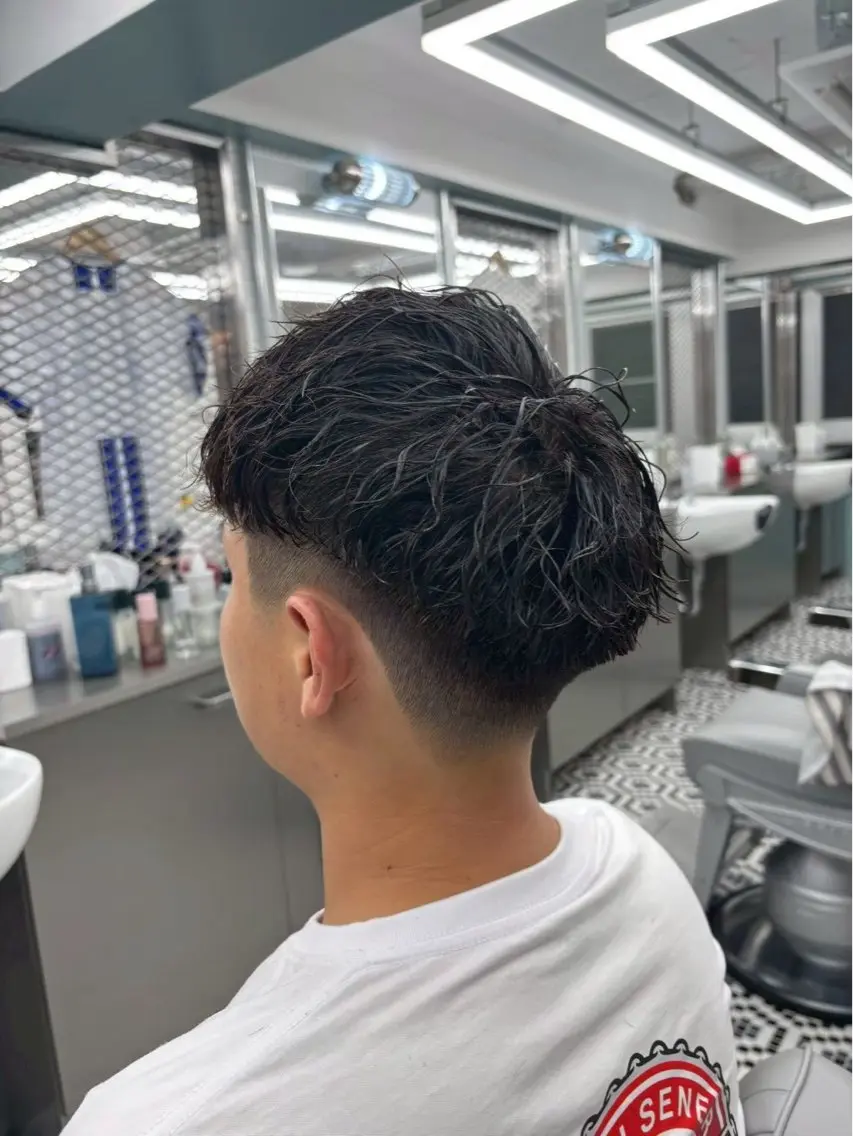 ショート メンズ 安部 大樹のヘアスタイル