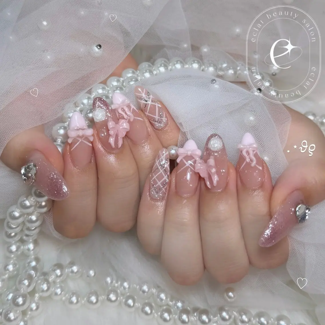 ネイル ハンドネイル eclat Kaedeのネイルデザイン