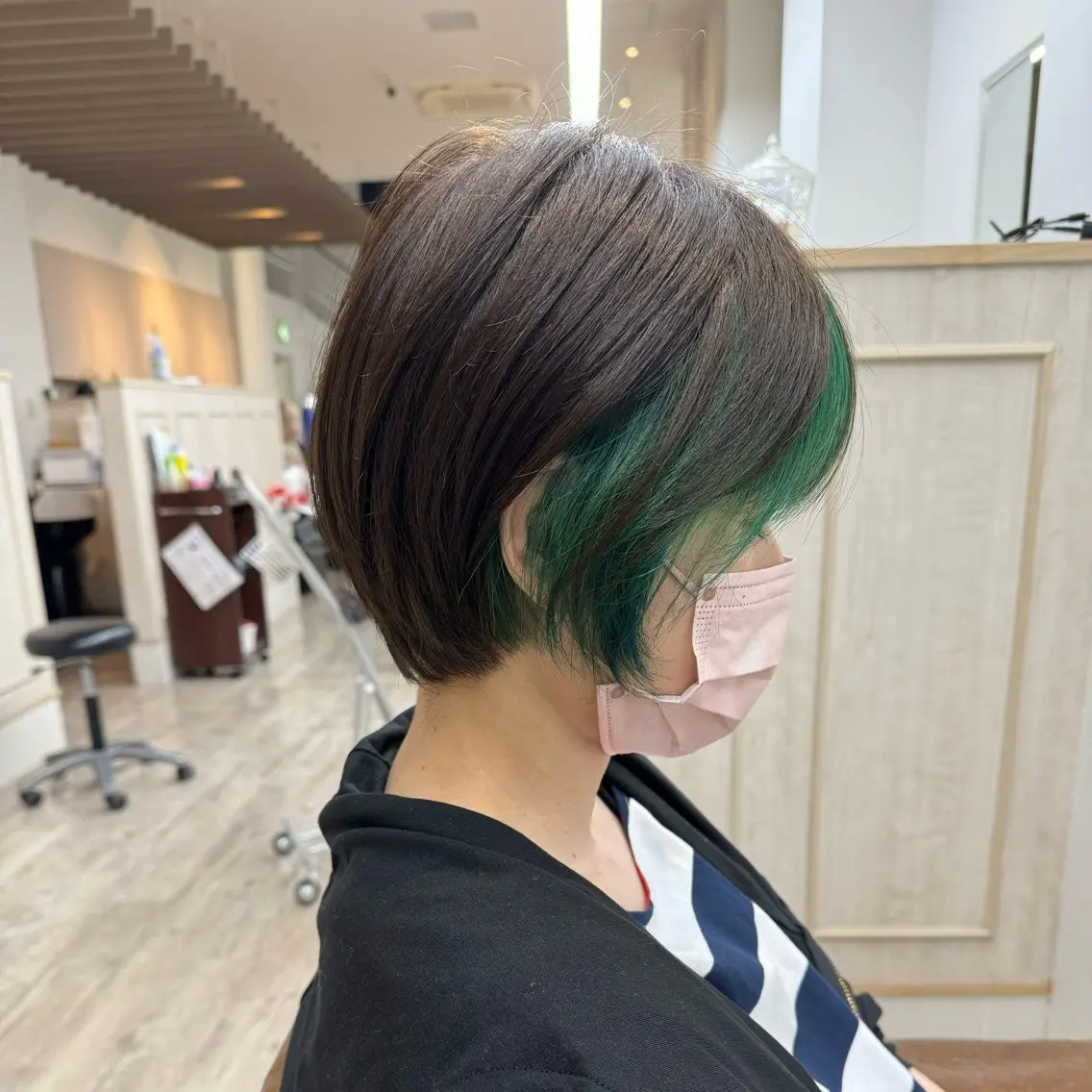 ショート カラー ショート/ボブ パーマ/中原のヘアスタイル