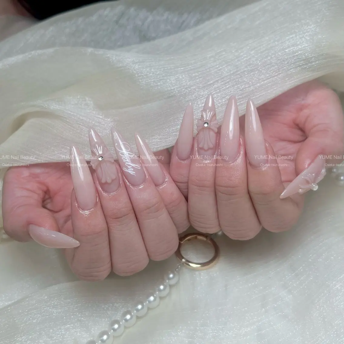 ミディアム ハンドネイル YUME Nail Beautyのネイルデザイン