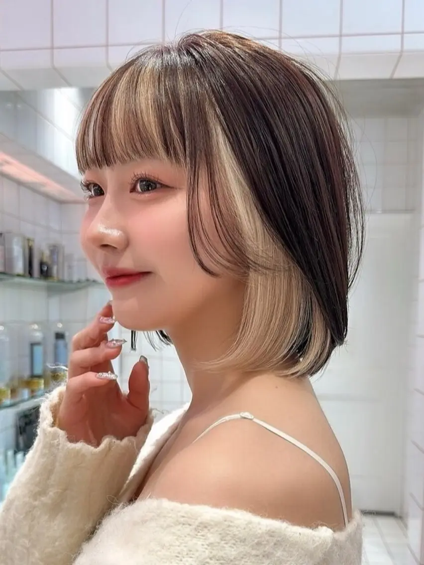 カラー ヘアカラー トリートメント ブリーチモデル募集中 /柳田秀斗🦖のヘアスタイル