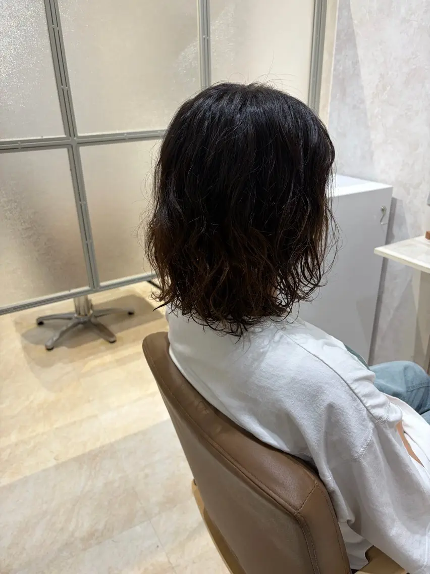 〈パーマモデル募集中〉パーマ＋カット(レディース限定)の写真