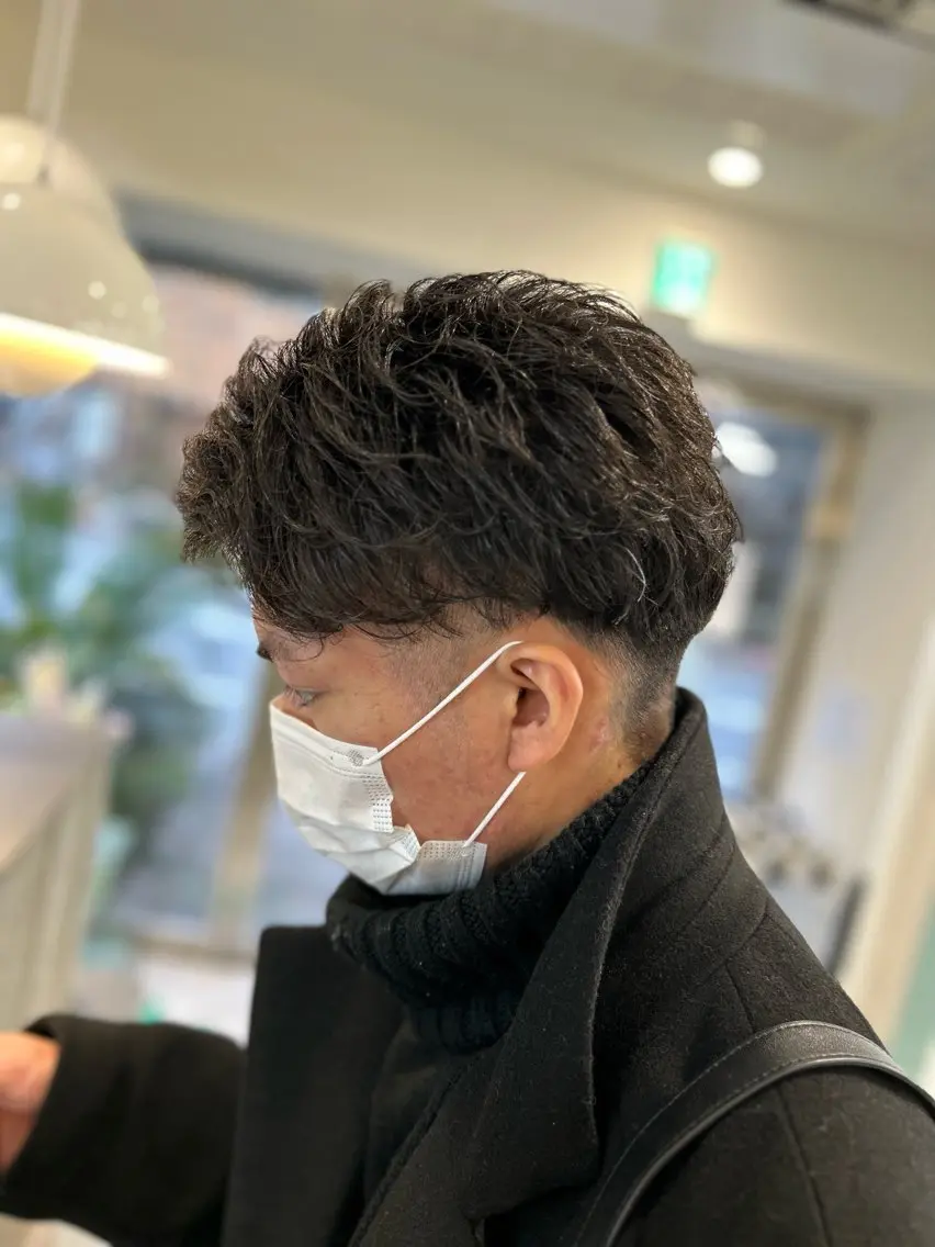 ショート パーマ スパイラルパーマ カット パーマ トリートメント 小沼 正悟のヘアスタイル