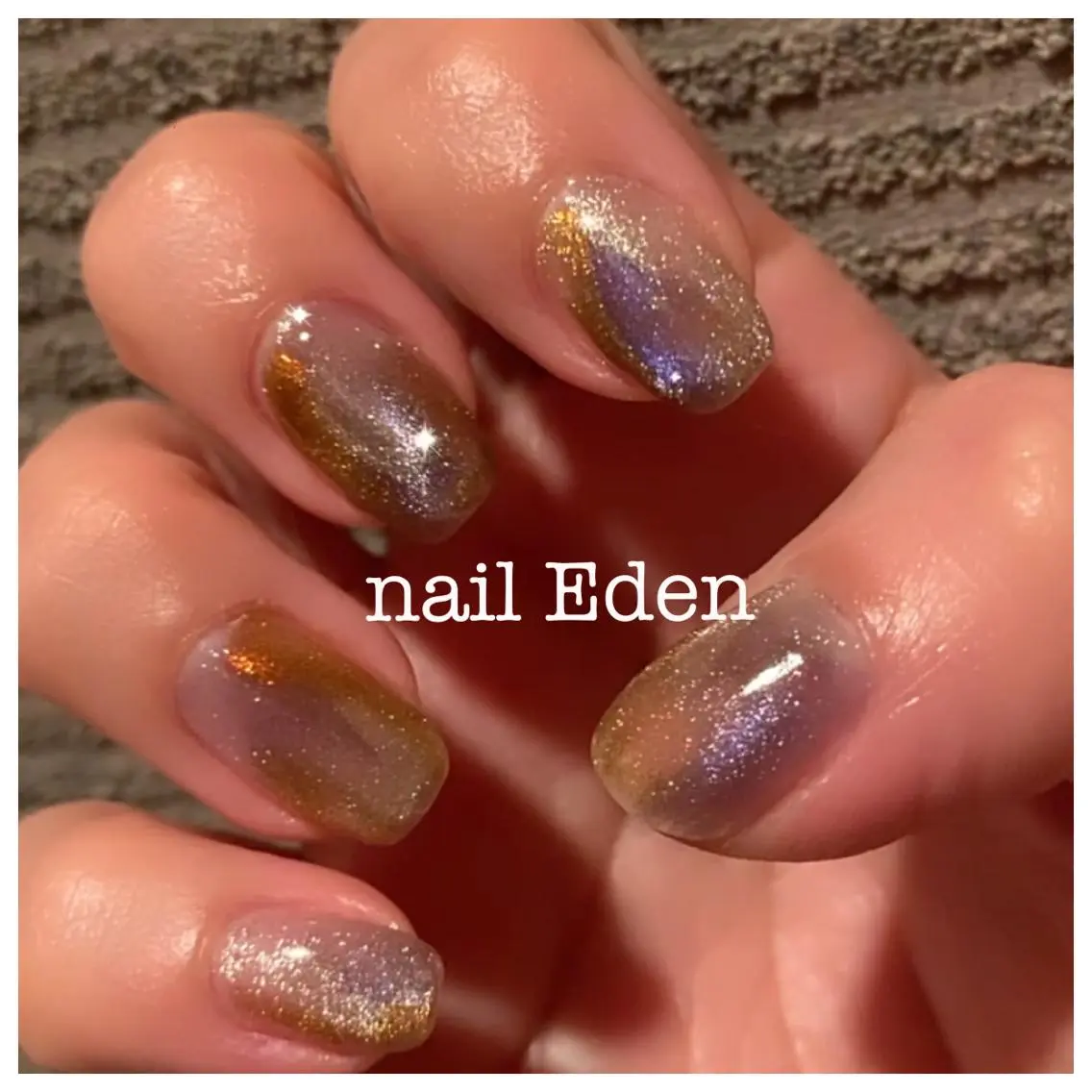 ネイル マグネットネイル Eden ♾️のネイルデザイン