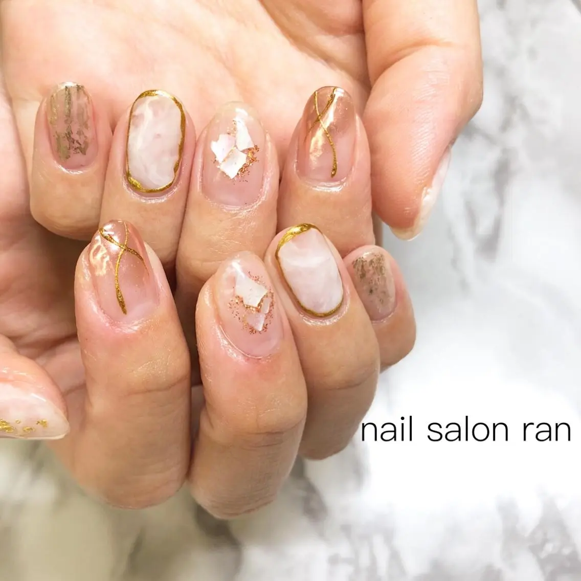 ネイル アートネイル nailsalon ranのネイルデザイン